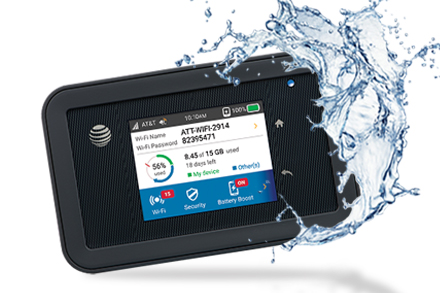 Bộ phát Wifi 4G Netgear AC815S tốc độ 450Mbps. Pin 4340mAh. Hàng cao cấp AT&T Mỹ.