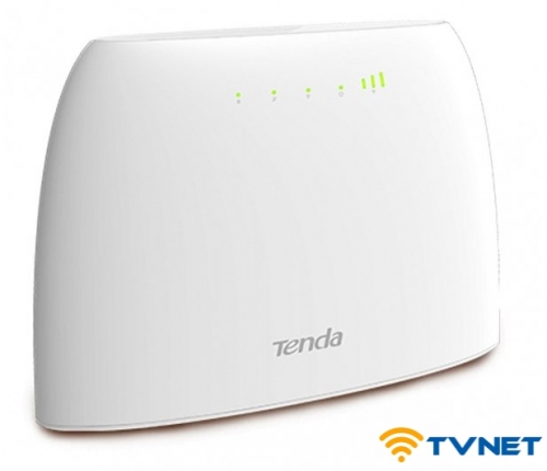 Bộ phát Wifi 4G Tenda 4G03 chuẩn N300 tốc độ 300Mbps. Hàng chuyên dụng - Hỗ trợ 32 kết nối