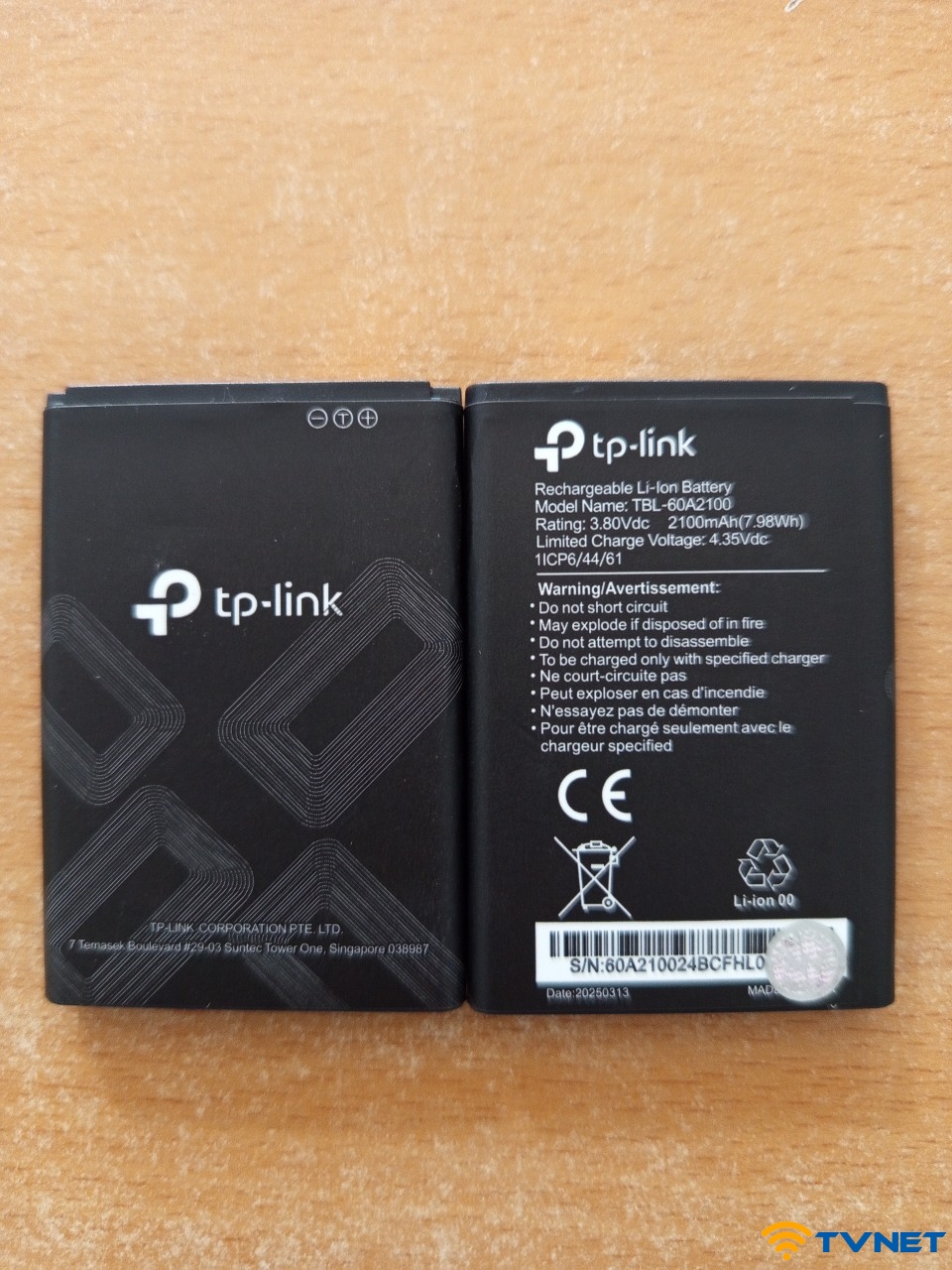 pin tp link 60A2100 3