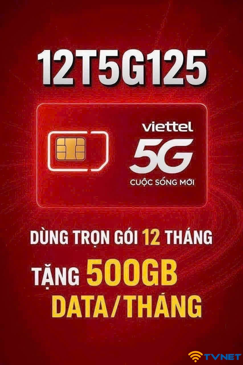 sim 5g viettel 12t5g125 3